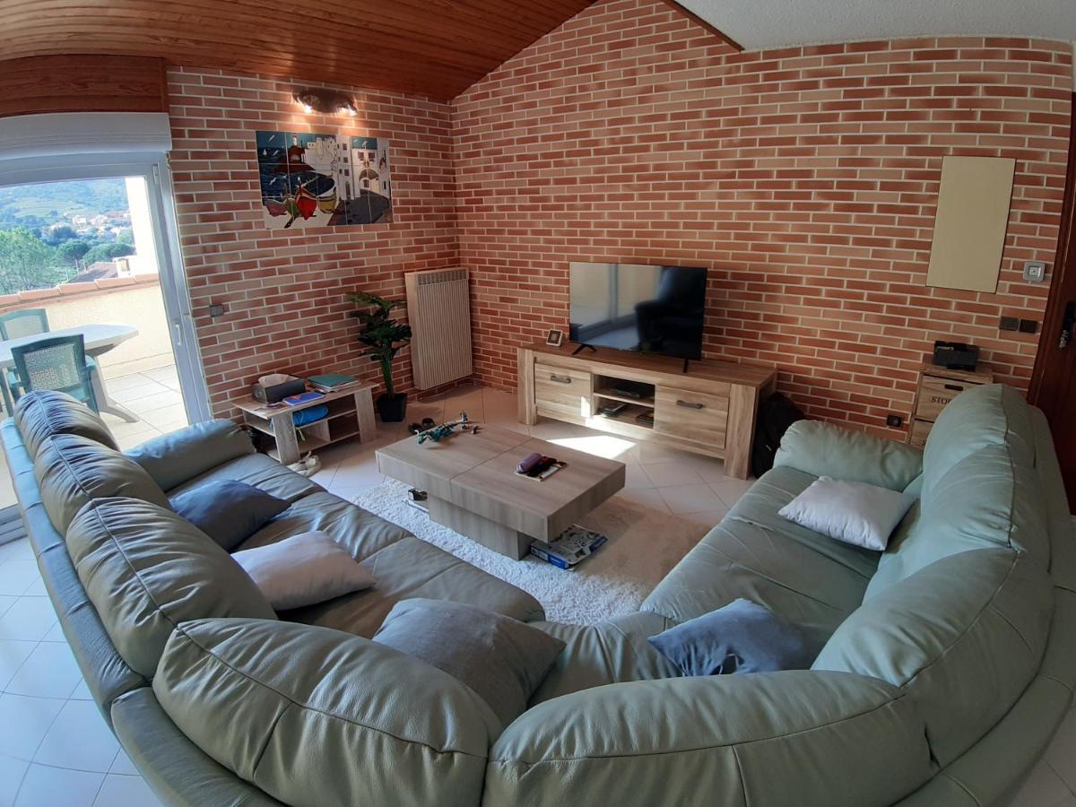 Superbe Appartement De 94M2 Avec Vue Sur Le Fort St Elme Collioure Exterior foto